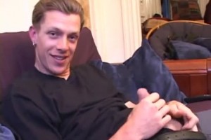 Straight guy wanking