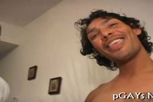 Sexy black boys on a party