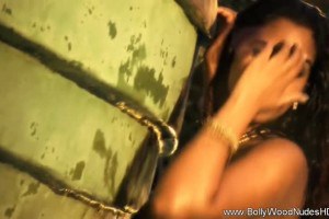 Angelic indian in the water