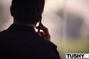 Tushy - Aidra Fox gets caught ready for anal