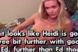 Classic Skinny Blonde Make Out With Old Man