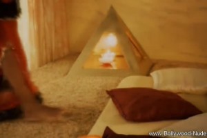 Perfect Indian girl with a snake