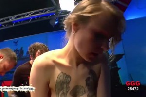 Tatooed beauty rules all the cocks