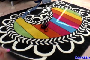 Naughty cougar Lara Latex fucked by Budapest construction worker 