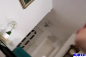 Polish schoolgirl ass spanked and fucked by British gentleman 