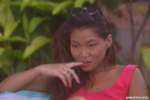 Zana Sun and Gina share cocks under the sun 