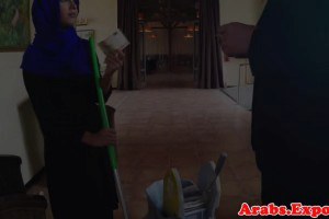 Amateur Arab hottie fucked from behind and facialized