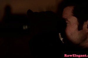 Beautiful European brunette gets her tight ass hammered 