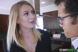 Natalia Starr hot blonde porn actress assfucked after giving head