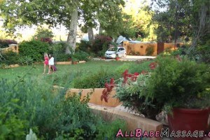 Abigail Mac sizzling hot brunette with perfect boobs gets pussy eaten by Natasha Voya