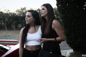 India Summer and Whitney Wright stepmom and stepdaughter share a big dick together 