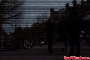 Blonde Dutch escort fucked from behind after sucking dick like a pro 