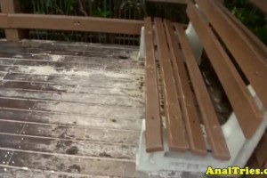 Gorgeous girlfriend facialized after first time anal 