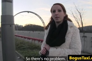 Picked up European amateur sucks cock in the car