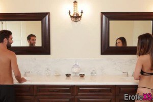 Dillion Harper romantically pounded during couple's sex 