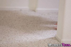 Regan Foxx busty brunette stepmom scissors blonde teen Eliza Jane