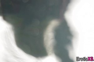 Elsa Jean slender coed romantically pounded by her lover