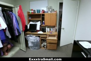 Gorgeous petite cocksucks and gets pounded by athlete 