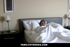 Busty stepmom gets pounded by stepson to cure his headache