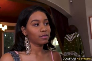 Khloe Kapri Gets pounded By huge Black Strapons