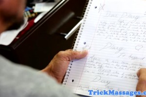 Charlotte Cross plays with stepdad's cock during taboo massage