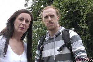 Lara Latex is about to get drilled by one of her fans again