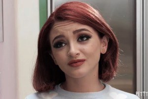 Lola Fae dreamy redhead petite stretches pussy for a big black dick