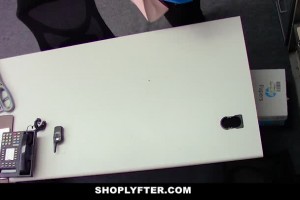 Aliya Brynn Sexy Shoplifter Gets Punished With Rough Sex