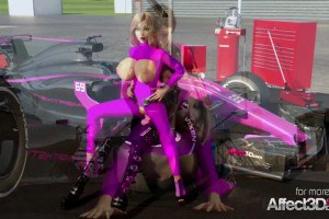 Les futanari girls having sex at sportscast race