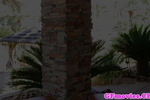 Teens watch while their lesbian friends get naughty on the bed