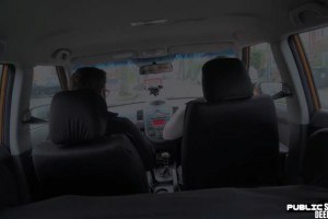 English milf publicly blows and fucks the driving instructor