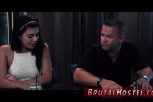 Cute Gina Valentina gets picked up by an old creeper