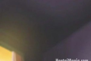 Innocent Anime Girl has a doggy style bang