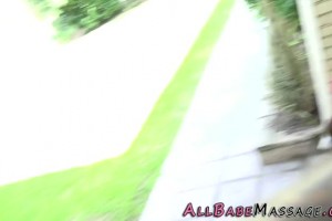 Teenie gets cum all over her face after intense pussy fucking