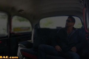 Beautiful cab driver seduces passenger for a quickie 