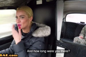 Cabdriver MILF in stockings having a quickie with her military passenger