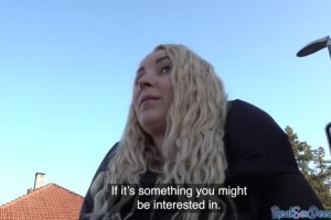 Reality POV fucked babe accepts sex with total stranger