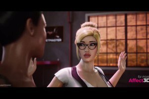 Big cock stud having crazy threeway sex with 2 big tits futanari babes 