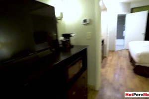 Wild stepmom Lolly Dames loves stepson's hard cock