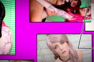 Wild blonde fucked by superheroes