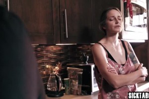 Brooklyn Gray likes pussy but she cant say no to a huge dick