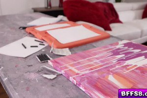 Sonny Mckinley and her BFFs suck and ride dick during class