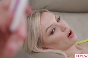 My randy wifey Kenzie Taylor  begging me to fuck her after using a vibrator