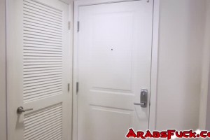 Arab beauty Maya bounces up and down on a big cock