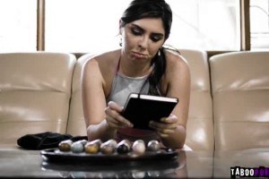 Hottie Keira Croft finds out horrifying facts about Jessy and wants to fuck him