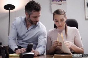 Hot secretary Bella Rolland seduced by her boss