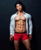 Perfect Asian gay shows his flawless body