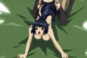 Superb hentai babe assfucked and creampied 