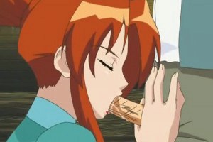 Lovely Hentai babes fucked by the same lucky guy 